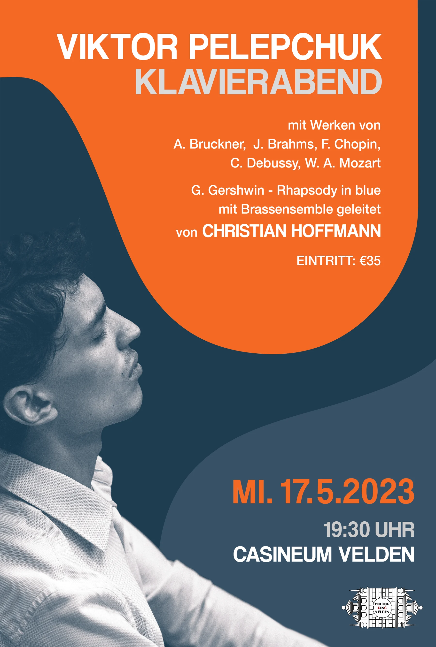 Piano recital at the Casineum, Velden am Wörthersee